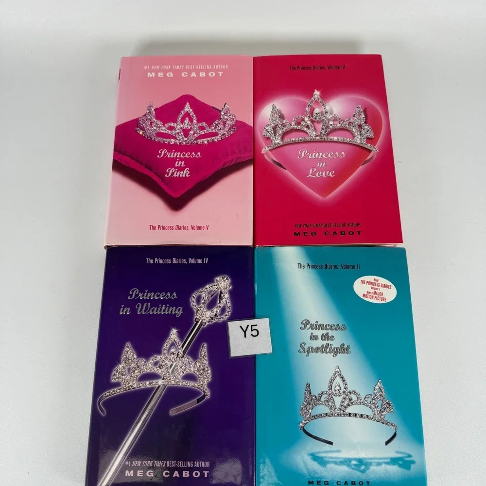Lot of 4 Meg Cabot‎ The Princess Diaries Hardcover Books